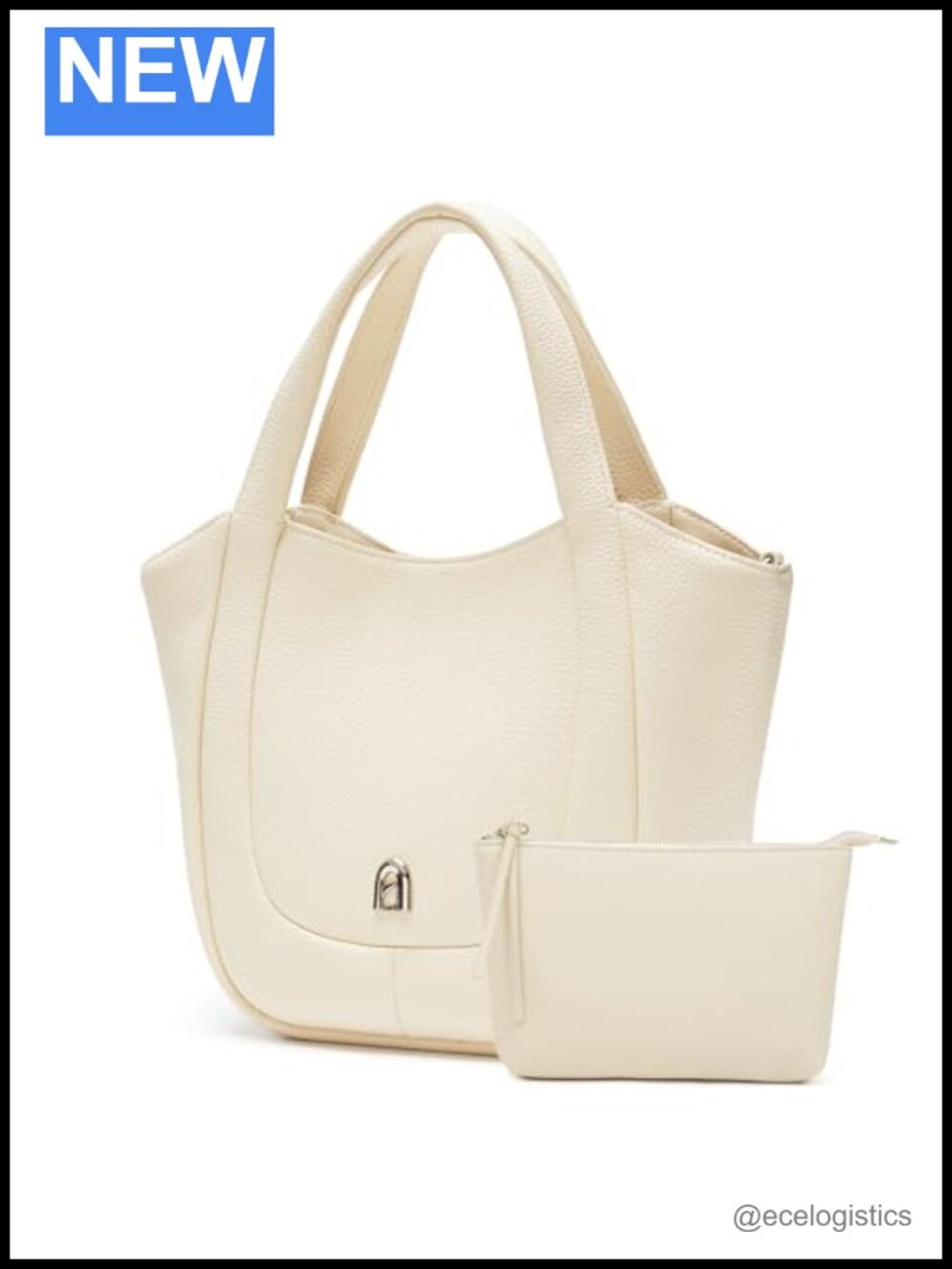 Genuine Leather Bucket Purse for Women - Trendy Top Handle Shoulder Handbag
